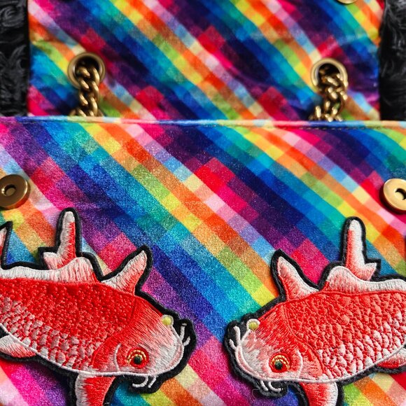 Kurt Geiger London "Kensington" Koi Handbag - Picture 6 of 10